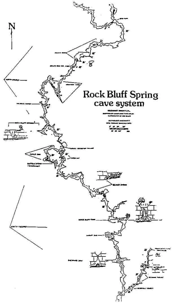 Rock Bluff Springs map