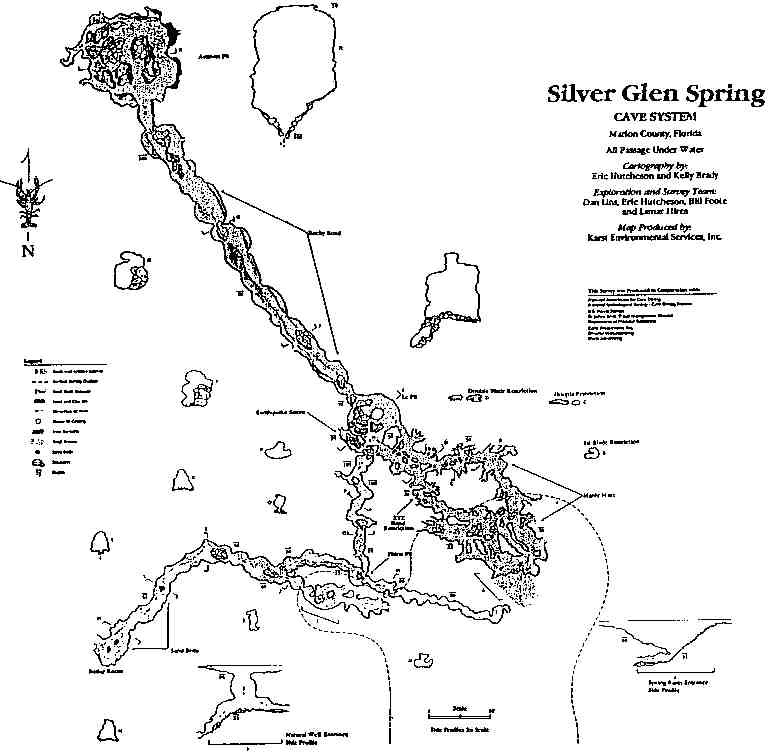 Silver Glen Spring map