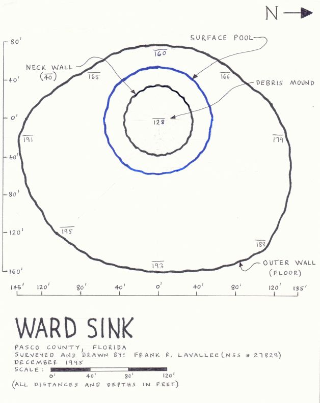 Ward's Sink map USA