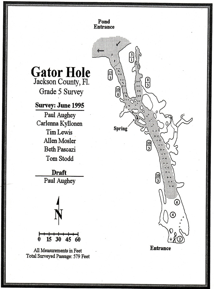 Gator Hole Florida map