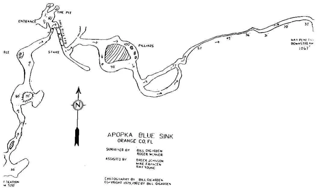 Apopka Blue Sink USA map 3
