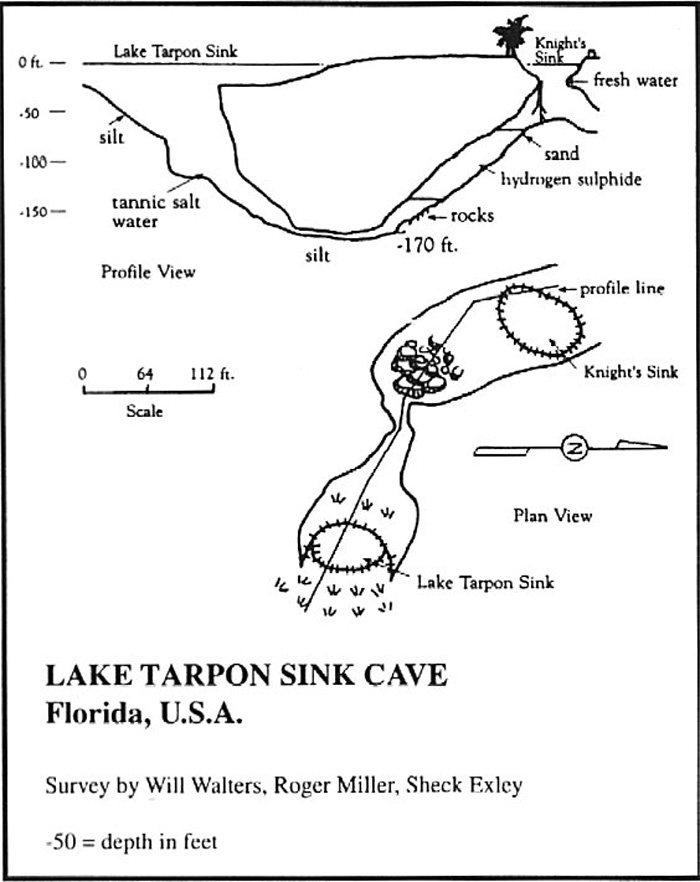 Knight's Sink USA map
